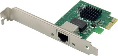 Zdjęcie produktu dla LevelOne GNC-0113, Wewnętrzny, Przewodowa, PCI Express, Ethernet, 5000 Mbit/s, Zielony