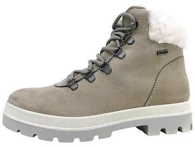 Image de Imac - Chaussures pour femmes, bottes, chaussures à lacets, couleur grise, style décontracté
