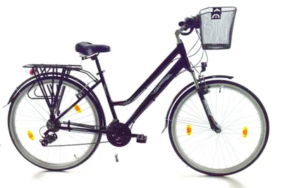 Produktbild von 28 Zoll Alu Damen Herren City Trekking Fahrrad Rad Bike STVO AFA Schwarz