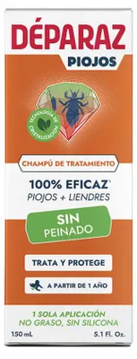 Immagine prodotto di Shampoo antiparassitario per il trattamento delle pidocchi, 150 ml