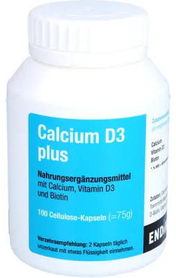 Produktbild von Calcium D3 plus, 100 St. Kapseln