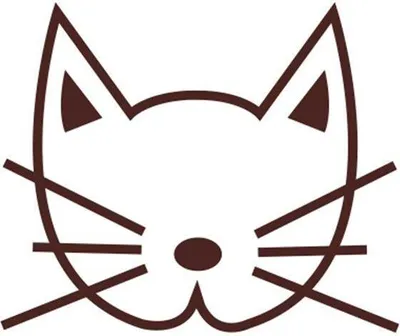 Produktbild von Holzstempel - Katze