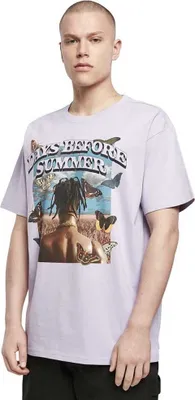 Produktbild von Mister Tee Days Before Summer Oversize Kurzarm-t-shirt Blau XS / Regular Mann Blau XS