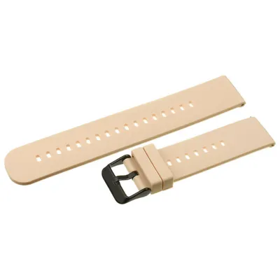 Obrázek produktu pro Gumový pásek pro hodinky U27 - krémový/černý - 18 mm