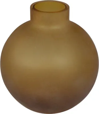Produktbild von Kaheku Kugelvase Solento amber satiniert 12 Ø 13h 1150009063
