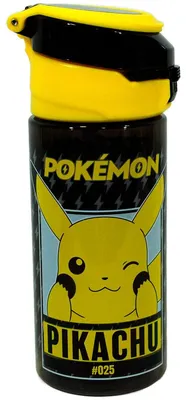 Immagine prodotto di KIDS LICENSING Butelka wody Pokemon Pikachu 500ml - Premium Butelka dla Dzieci