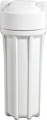 Imagen del producto de Carcasa de filtro RO blanca de 10 pulgadas, resistente a la presión