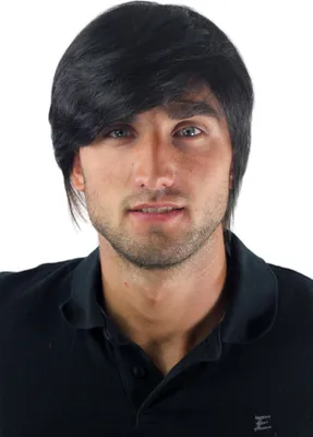 Produktbild von WIG ME UP Herrenperücke schwarz GFW929-1B