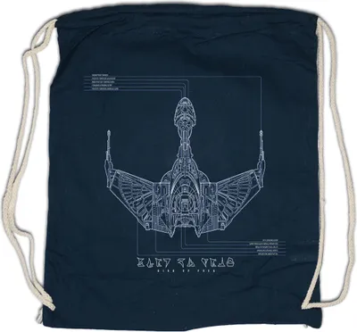Produktbild von Urban Backwoods Prey Bluebrint, Turnbeutel, Farbe: Navy