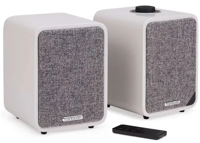 Produktbild von ruarkaudio MR1 MKII Bluetooth Lautsprecher Paar Matt Grau