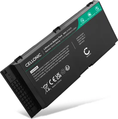 Produktbild von CELLONIC 1x Akku für Notebook Kompatibel mit Dell Precision M4700, Precision M6700, Precision M6600, FRROG - (6600mAh, 11.1V)