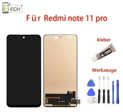 Produktbild von Für Xiaomi Redmi Note 11 Pro 4G / 5G LCD Display Touch Screen Bildschirm