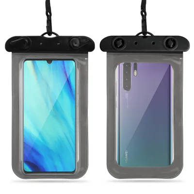 Produktbild von Wasserdichte Strand Schutzhülle für Huawei P30 Pro Handyhülle Outdoor HülleFarbe:Schwarz
