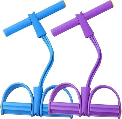 Produktbild von Famanu Bauchtrainer mit Widerstandsbändern - elastisch, multifunktional
