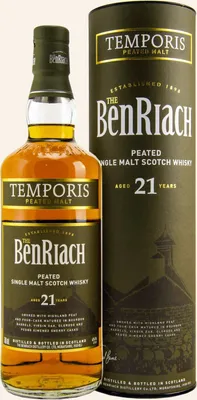 Produktbild von BenRiach 21 Jahre - Temporis Peated - Single Malt Scotch Whisky