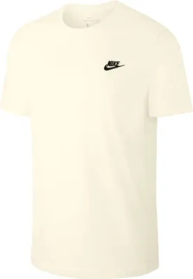 Produktbild von Nike Sportswear Club Men T-Shirt Herren Coco Baumwollshirt SAIL/BLACK XL