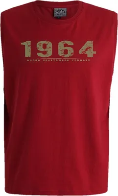 Produktbild von Übergrößen Tanktop Vintage Number rauchgrün AHORN SPORTSWEAR Dark Red 7XL