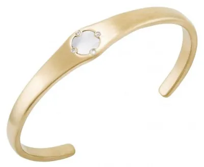 Produktbild von Eleganter Damen Armreif in Gold, Serie One