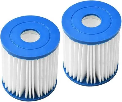 Produktbild von Ersatz-Bubblebadfilter für Schwimmbad - Set für oberirdische Schwimmbäder - 2er Pack