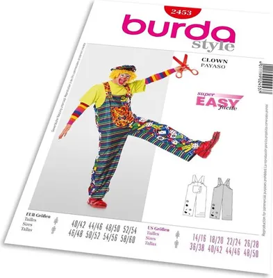 Immagine prodotto di Modello Burda 2453 - Clown
