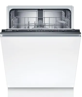 Produktbild von Bosch Serie 2 SMV24AX04E, Voll integriert, Standardgröße (60 cm), Schwarz, Tasten, LED, 1,75 m