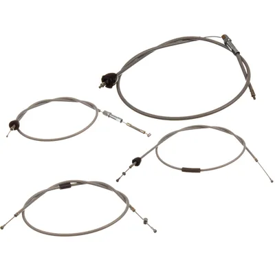 Produktbild von Bowdenzug Set MZA 4x grau Starterlänge 87 mm 60537-H-S für KR51/2