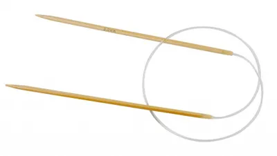 Produktbild von runde Bambusnadeln 3 mm 60 cm