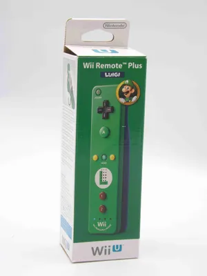 Produktbild von WiiU Remote Plus Luigi Edition - grün