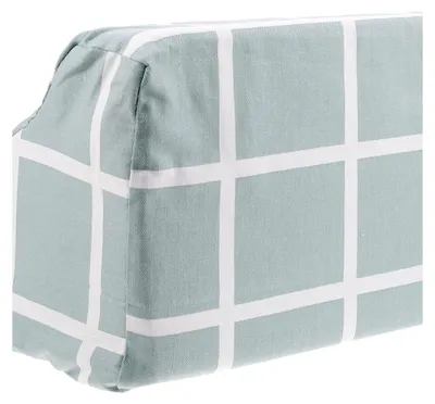 Produktbild von Dreieckiges Keilkissen 50X25X15Cm Grün aus hochelastischem Schaumstoff zur Unterstützung von bettlägerigen Patienten