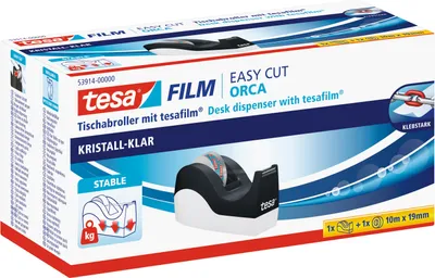 Produktbild von tesa Tischabroller rutschfest, einfache Handhabung, sauberer Schnitt