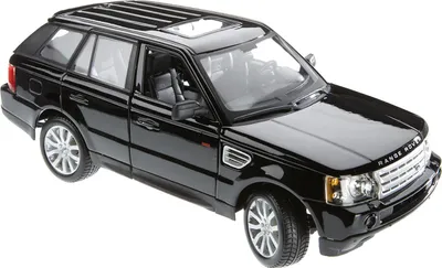 Image de Bburago 1:18 Range Rover Sport noir 18-12069