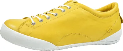 Produktbild von Andrea Conti Damen Schnürschuh Leder Halbschuh Sneaker 0340559, Größe:37 EU, Farbe:Gelb