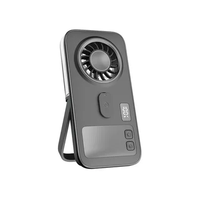 Produktbild von Handventilator mit Sprühnebel und Akku Aufladbar Mini Ventilator Tischventilator USB Tragbar Fan für Büro und Outdoor Schwarz