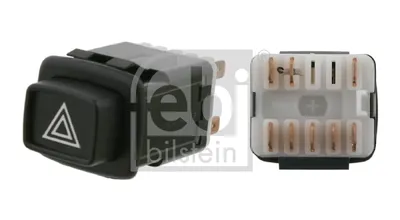 Produktbild von FEBI BILSTEIN Warnblinkschalter 10419 für SCANIA 3 - series 3 - series bus