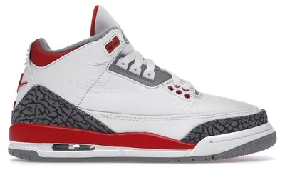 Produktbild von Jordan 3 Retro Fire Red (2022) (GS) - EU 38