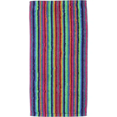 Immagine prodotto di Cawö - Asciugamano in spugna con motivo a righe in diversi colori e dimensioni (7048), colore:Multicolore (84), dimensioni:Asciugamano da doccia (70 x140 cm)