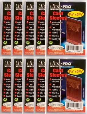 Produktbild von Ultra Pro - 1000 Soft Sleeves Hüllen für Sammelkarten