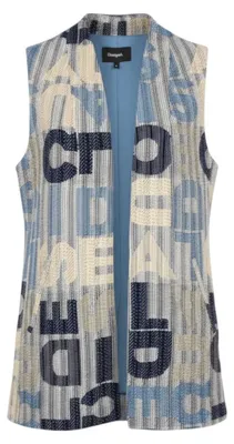Productafbeelding van Veelkleurig viscose gilet