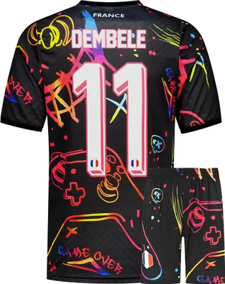 Produktbild von Frankreich Fußball Trikot Set Dembele - Gaming - Kinder und Erwachsene - 164