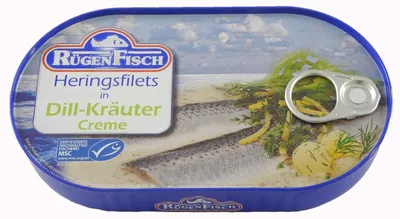 Produktbild von Heringsfilets in Dill-Kräuter Creme (200 g)