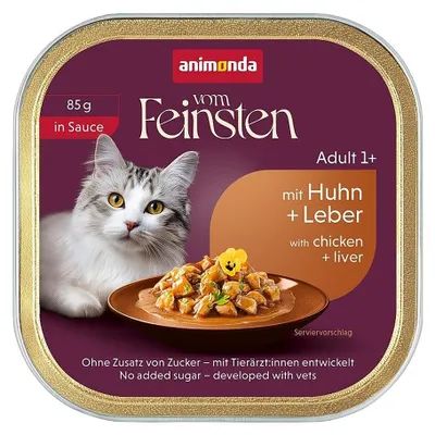 Obrázek produktu pro Animonda 85gx32 Adult Huhn+Leber i Sauc v.F.