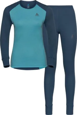 Produktbild von ODLO Active Warm Eco Special Funktionsunterwäsche Damen blau XL