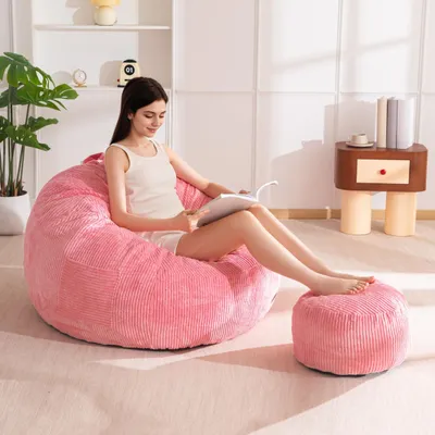 Image de Sac de relaxation en Cordura avec repose-pieds, pour adultes et enfants