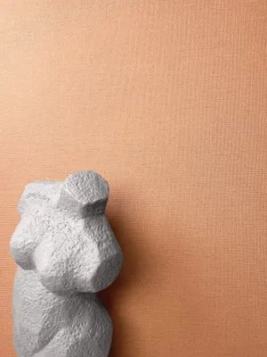 Produktbild von NEWROOM Tapete Orange Vliestapete Unifarbe - Edle Farben Uni Kupfer  Struktur Textil Unitapete  Strukturtapete