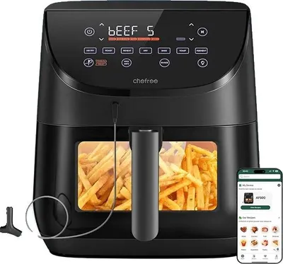 Zdjęcie produktu dla Frytkownica na gorące powietrze, moc 1700 W, pojemność 6,5 l, AF500, UE