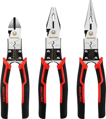 Zdjęcie produktu dla Zestaw narzędzi 5 w 1 – śrubokręt uniwersalny, śrubokręt długi, śrubokręt płaski – 220 mm, 235 mm, 200 mm