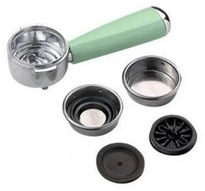 Immagine prodotto di Ariete kit braccetto porta filtro verde macchina caffè Vintage Retrò 1389