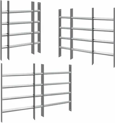 Produktbild von Bc-elec - AWB-602 Ausziehbares Fenstergitter, Fensterschutzgitter, Sicherheitsgitter 60x70 bis 105cm