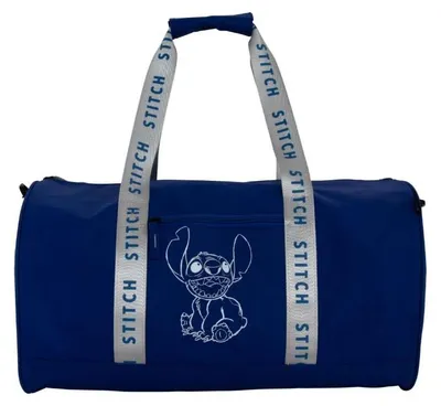 Sporttas Lilo & Stitch, 47x28x28 cm, Polyester, blau