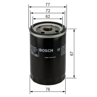 Produktbild von Bosch Ölfilter  0 451 103 300